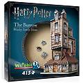 - w3d-1011 harry potter 3d puzzle 415 pz the burrow weasley family home