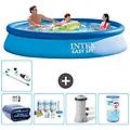 - piscina fuori terra in giro 366x76 cm blu include accessori coordinati a600