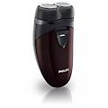 rasoio elettrico pq206-18 nero bordeaux sistema di rasatura rotatorio closecut
