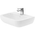 lavabo h 17. 5 x p 46 cm in ceramica bianco