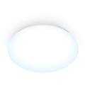 philips plafoniera bianco luce fredda 17w 33807400