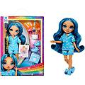 bambola skyler pj party junior high 22 cm blu accessori