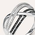 anello fascia sophia oro bianco diamante collezione sophia misura 49 oro bianco
