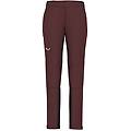 Salewa W Lagorai Pantaloni Scialpinismo Donna Dark Red Black I40 D34