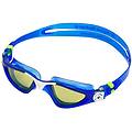 aqua sphere. occhiali polarizzati kayenne green blu scuro/bianco occhialini nuoto ritiro gratis