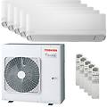 condizionatore seiya classic penta split 9000+9000+9000+12000+12000 btu inverter a++ unità