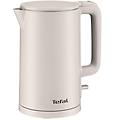 thermo protect bollitore elettrico safe to touch 1500 w grigio chiaro e interno in acciaio inox