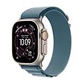 - watch ultra 3 gps + cellular 49mm titanio naturale-alpine loop blu chiaro m