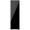 frigorifero combi bolero coolmarket combi 250 black glass e total no frost 180cm 250l e nero display