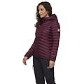 albula in hooded w giacca trekking donna dark red s