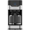macchina da caffè in acciaio inox 1 5l 900w programmabile 24 ore display digitale filtro