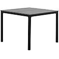 - tavolo da giardino 95x95 cm grigio prato
