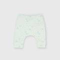 pantalone in costina da neonato bianco taglia 1m