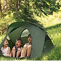 tenda da campeggio per 2 persone con copertura esterna impermeabile tenda da campeggio 4 in 1 con