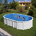 piscina fuori terra rigida kitprov6188 bianco l int 6. 1 x 3. 75 m