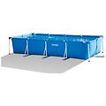 - 28274np piscina small frame rettangolare con pompa filtro 450x220x84 cm