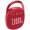 clip 4 altoparlante portatile mono rosso 5 w