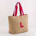 shopping lettera l zante shopping naturale/azalea taglia unica