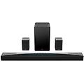 barra de sonido q85h bluetooth wi-fi 860w con subwoofer inalámbrico y dolby atmos