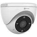 Ezviz H4 2k Telecamera Dome Da Esterno Con Luce Strobo E Sirena 3mp I A