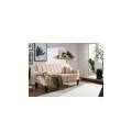 edinburgh divano stoffa a righe / multicolore 195x78x93