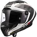 casco moto integrale ff805 thunder gp aero raute bianco taglia xl