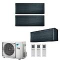 climatizzatore condizionatore bluevolution trial split inverter stylish blackwood r-32 wi-fi