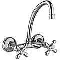 miscelatore lavello a muro con bocca alta liberty 17cr503
