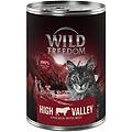 adult 24 x 400 g senza cereali umido per gatto high valley (ex farmlands) manzo & pollo