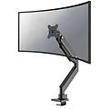 supporto monitor tv scrivania ( 18 kg ) vesa 100 x 100 swivel and rotatable black nm d775blackplus