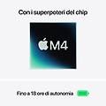 macbook air 13'' m4 10 cpu 10 gpu 16gb 512gb ssd-mezzanotte