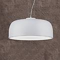 Trio Lampada A Sospensione Baron In Bianco Satinato