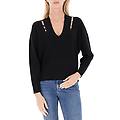 maglione scollo v liu jeans