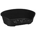 spa siesta deluxe cuccia cani/gatti in plastica nera misura 8