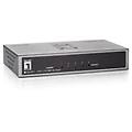 switch fast ethernet levelone 4 porte 10/100base-tx 1 porta fibra multimodo 2km