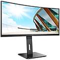 monitor 34' lcd va curvo gaming cu34p2a 3440x1440 qhd tempo di risposta 1ms