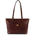 story shopping bag in pelle