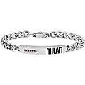 bracciale uomo gioielli milan b-mb023uas