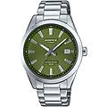 orologio uomo quarzo quadrante verde efv-160d-3avef acciaio