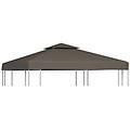 - copertura superiore per gazebo a 2 strati 310 g /m² 3x3m talpa