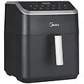 - mad70000adk friggitrice ad aria calda 7 litri potenza 1700w 8 funzioni nero