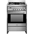 - cucina a gas da 68 lt con 4 fuochi in acciaio inox acme2005x