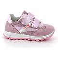 sneakers da bambina rosa con strap taglia 21