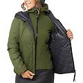 irmi rev remoca insulated giacca trekking donna green i40 d34