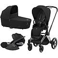platinum trio priam con cloud t plus chrome black details sepia black