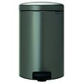 pattumiera new icon a pedale grigio platino 20 l