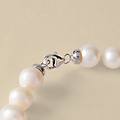 bracciale gabrielle oro bianco perla d'acqua dolce collezione gabrielle oro bianco