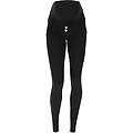 pantaloni push up wr. up maternity skinny in cotone organico nero donna extra large