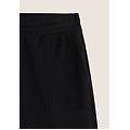pantaloni corti in cotone da uomo con tasche applicate nero uomo xx large