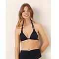 triangolo costume scorrevole con coppe estraibili drapery / nero / 2 nero